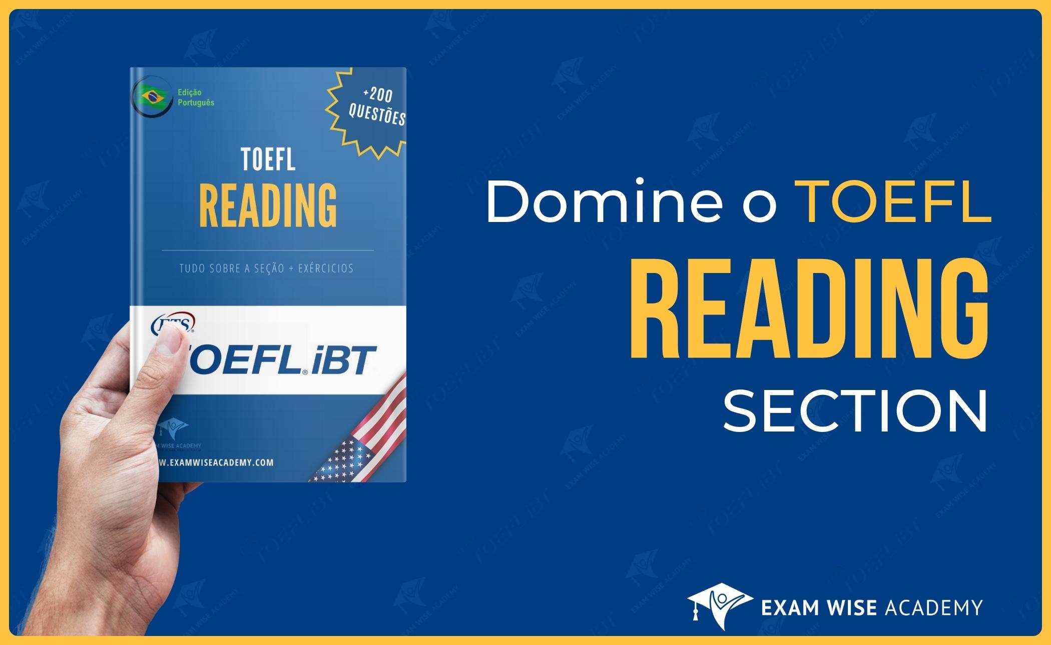 Domine o TOEFL: Pacote Reading
